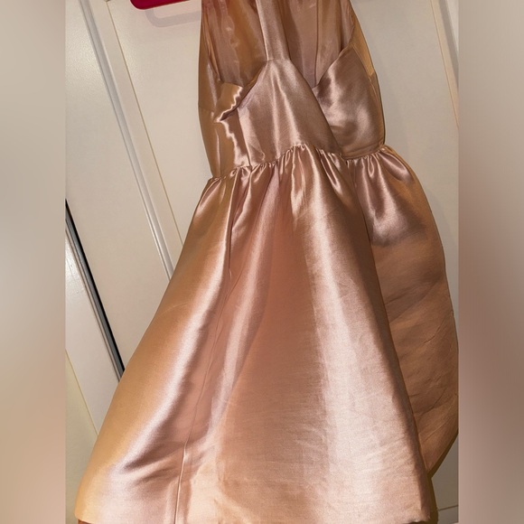 KATE SPADE Bow Back Fit and Flare Dress in Blush Pink - Picture 7 of 10